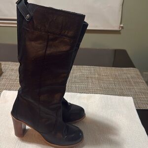 Boots Levi’s leather vintage black size 5 new